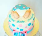 Rumping baby shower cake