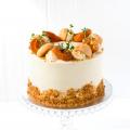 Apricot almond amaretto cake
